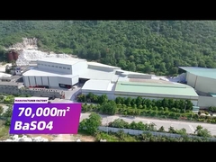 バリウム硫酸塩BaSO4の高い純度の高い純白の沈殿物