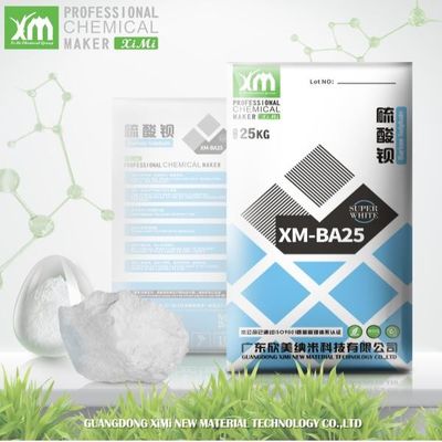 無毒な天然バリウム硫酸 粉末塗料用塗料 プラスチック CAS 7727-43-7